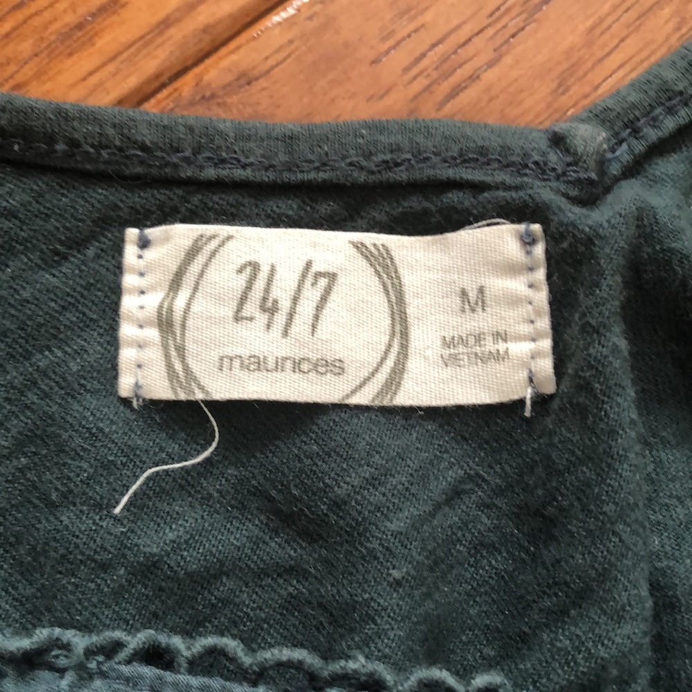 Maurices medium green tank - Picture 5 of 6
